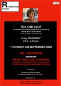 Tea & Chat 03 September