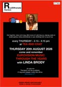 Tea & Chat 20 August